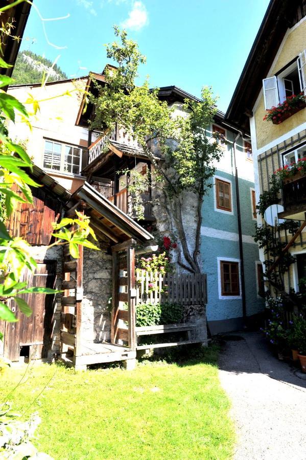Haus Am Hof - 15Th Century House At The Lake, Near The Marketplace, With A Balcony Hallstatt Bagian luar foto